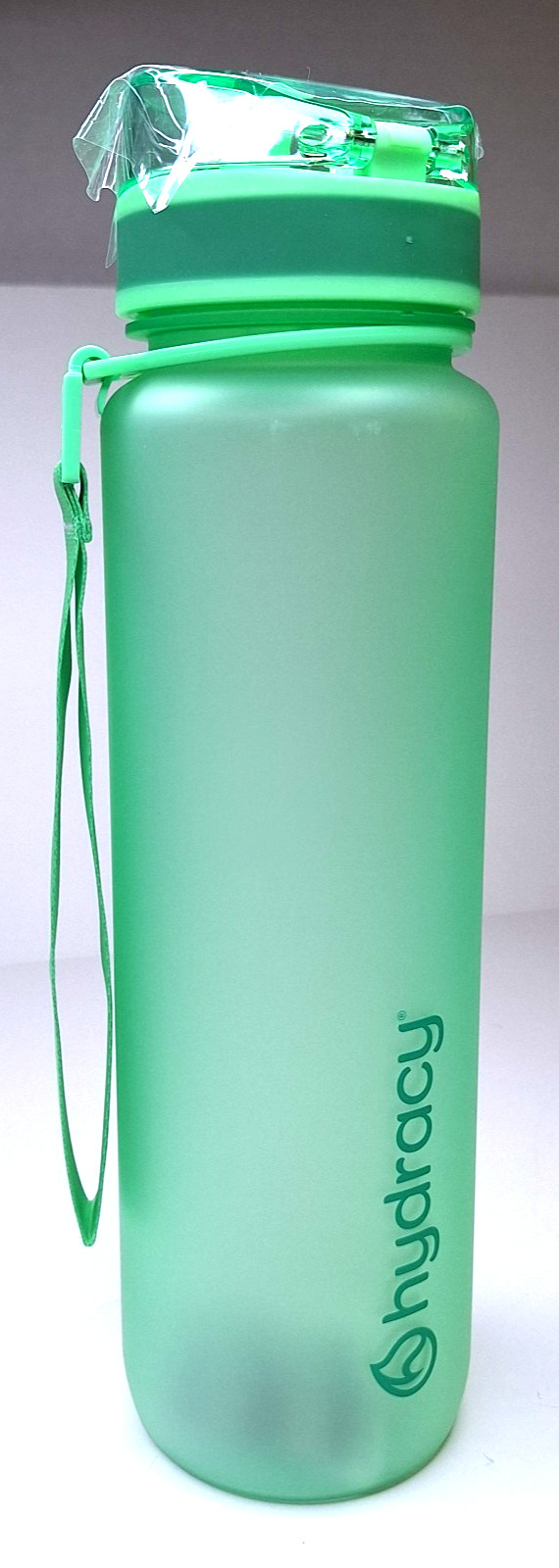 Hydracy Water Bottle with Time Marker 32 oz. BPA with Fruit Infuser Strainer