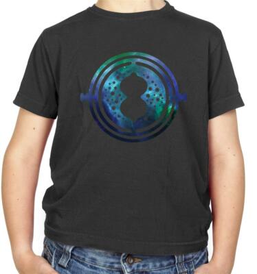 Time Turner Galaxy Kinder T-Shirt - Zauberer - Film - Bücher - Sanduhr - Hermine