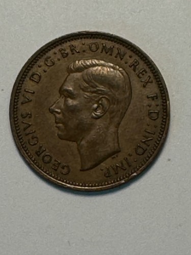COLLECTABLE 1942 British Half Penny Coin - Picture 2 of 2