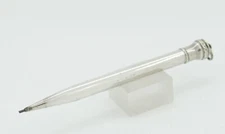 Wahl Eversharp Silver Plated Smooth 1.1mm Ringtop Pencil - c. 1928