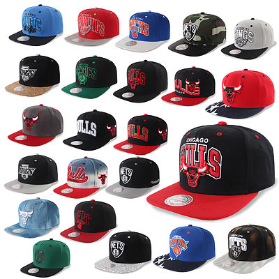 MITCHELL & NESS AND SNAPBACK CAP CHICAGO BULLS NETS KINGS CELTICS MAGIC HEAT UVZ