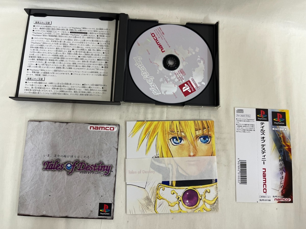 g214] PS1 TALES OF DESTINY Playstation Japanese | eBay