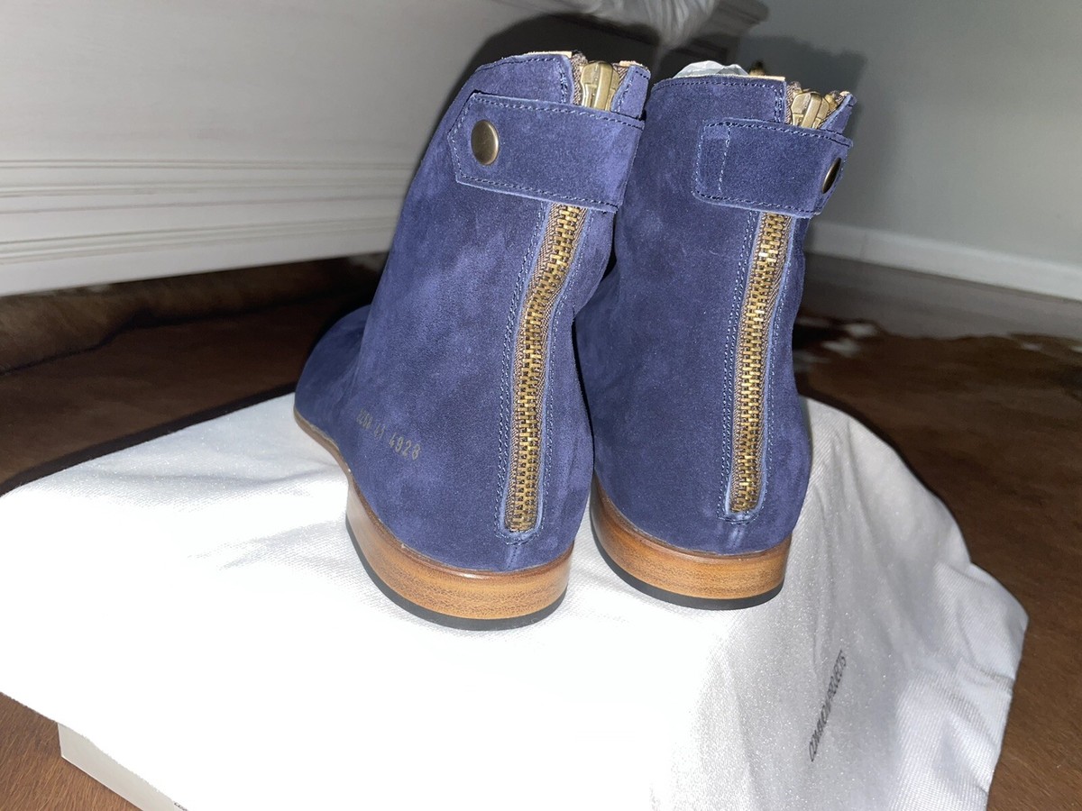 Common Projects X Robert Geller Chelsea Boot w/Zipper Navy Men Eu 41(US8) Robert Geller x Common Projects - Strap Sneaker | Footwear  main image 4