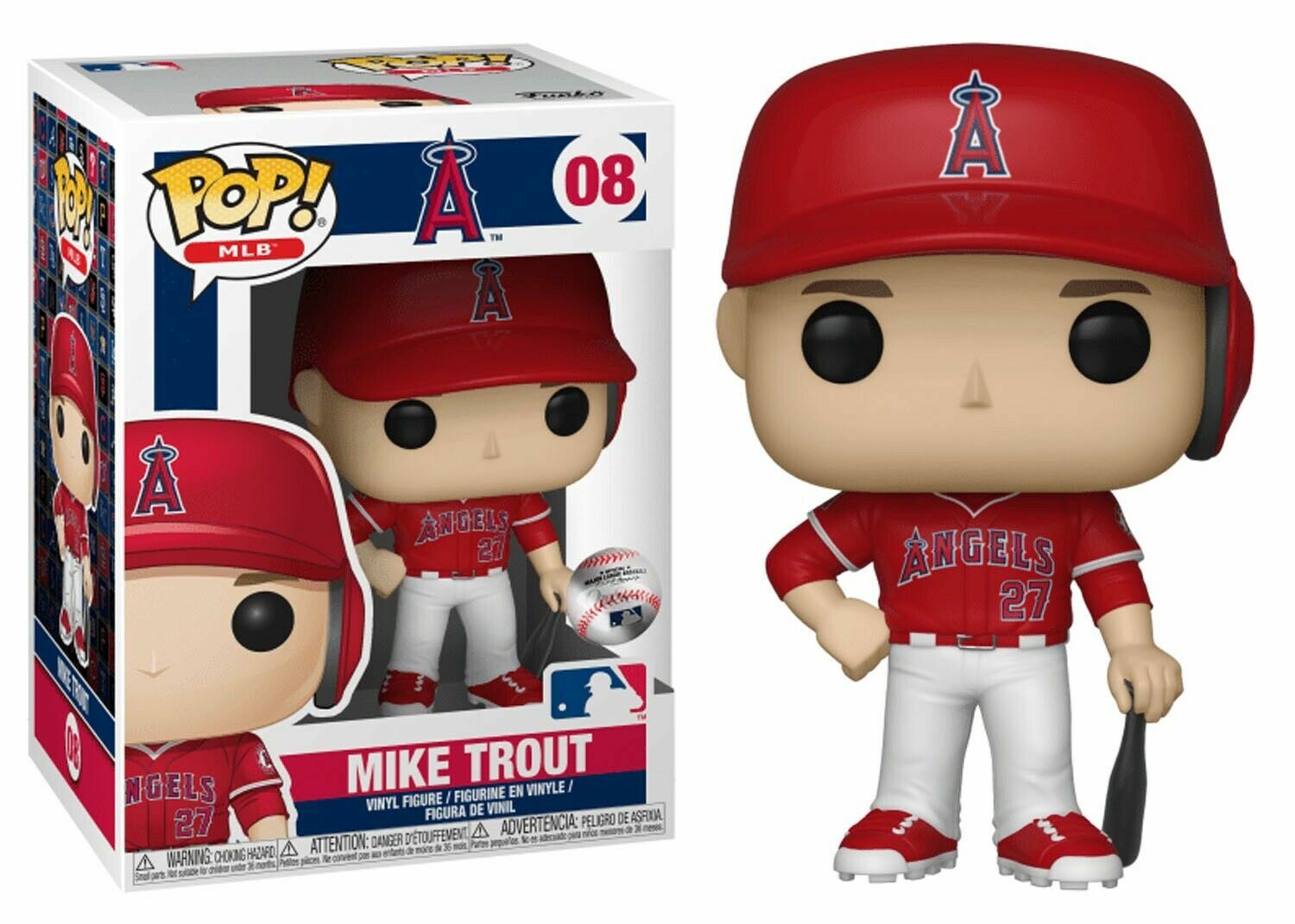 mike trout funko pop