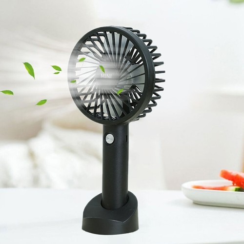 USB Mini Handventilator Lüfter Elektrischer Aufladbar Tragbarer mit 1800mAh Akku - Bild 2 von 11