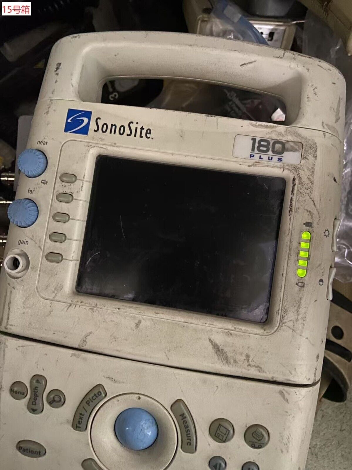 Bad No Working SonoSite 180 Plus Portable Ultrasound Machines For Part #A6-37