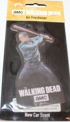 The Walking Dead Negan Car Air Freshener (NEW) New Car Scent, AMC, Just Funky