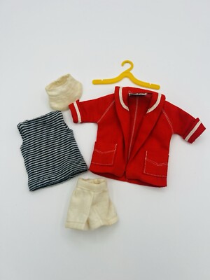 Vintage 1959-1962 Barbie #963 Resort Set-Shorts, Jacket, Top & Visor