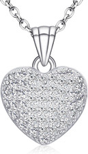 Collares colgantes para mujer en plata de ley 925