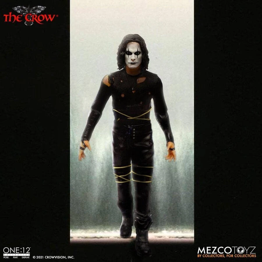 The Crow Figura 1/12 Eric Draven 17 cm MEZCO - Imagen 4 de 4