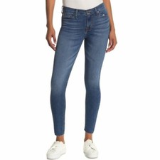 Hudson Womens Mid Rise Med Wash Natalie Super Skinny Ankle Jeans Sz 30 New