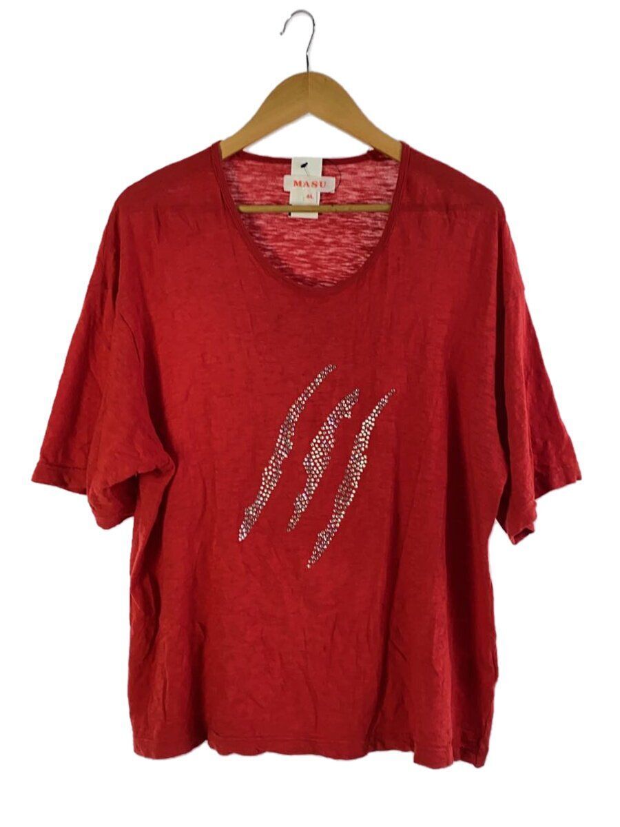 MASU T-SHIRT 44 COTTON RED SOLID Used | eBay