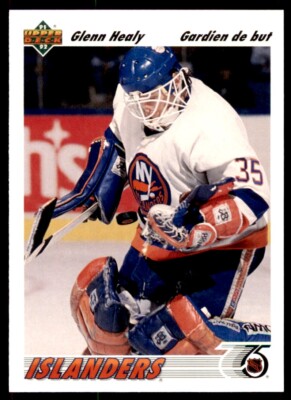 1991-92 Upper Deck French Glenn Healy . New York Islanders #224