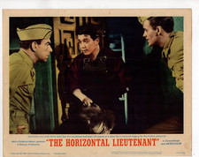 JIM HUTTON JACK CARTER  THE HORIZONTAL LIEUTENANT 1962   ORIG  LOBBY CARD LC7246