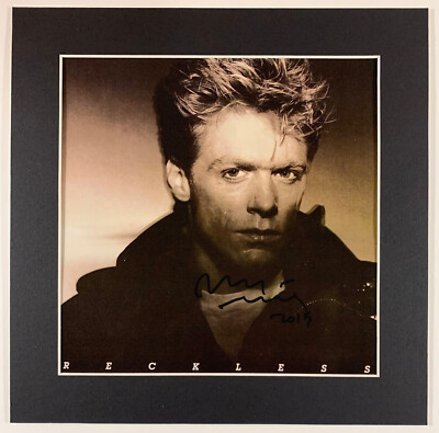 BRYAN ADAMS - RECKLESS - Mounted Album Cover Display