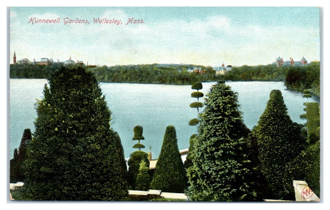 Hunnewell Gardens, Wellesley, MA Postcard eBay