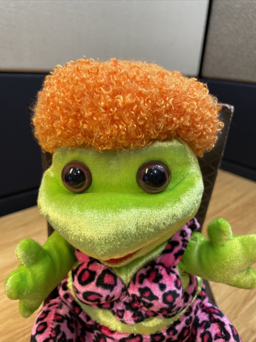 FROGZ Rock it Rap It Ribbit! Sings WANNABE Gemmy 2005 Raps Sings