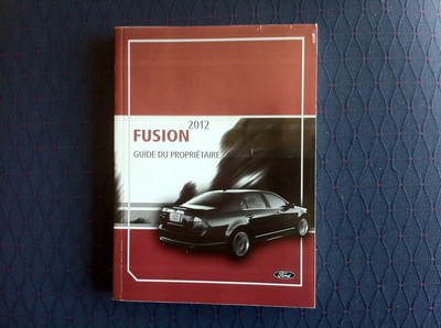 Ford Fusion 2012 Owners Manual