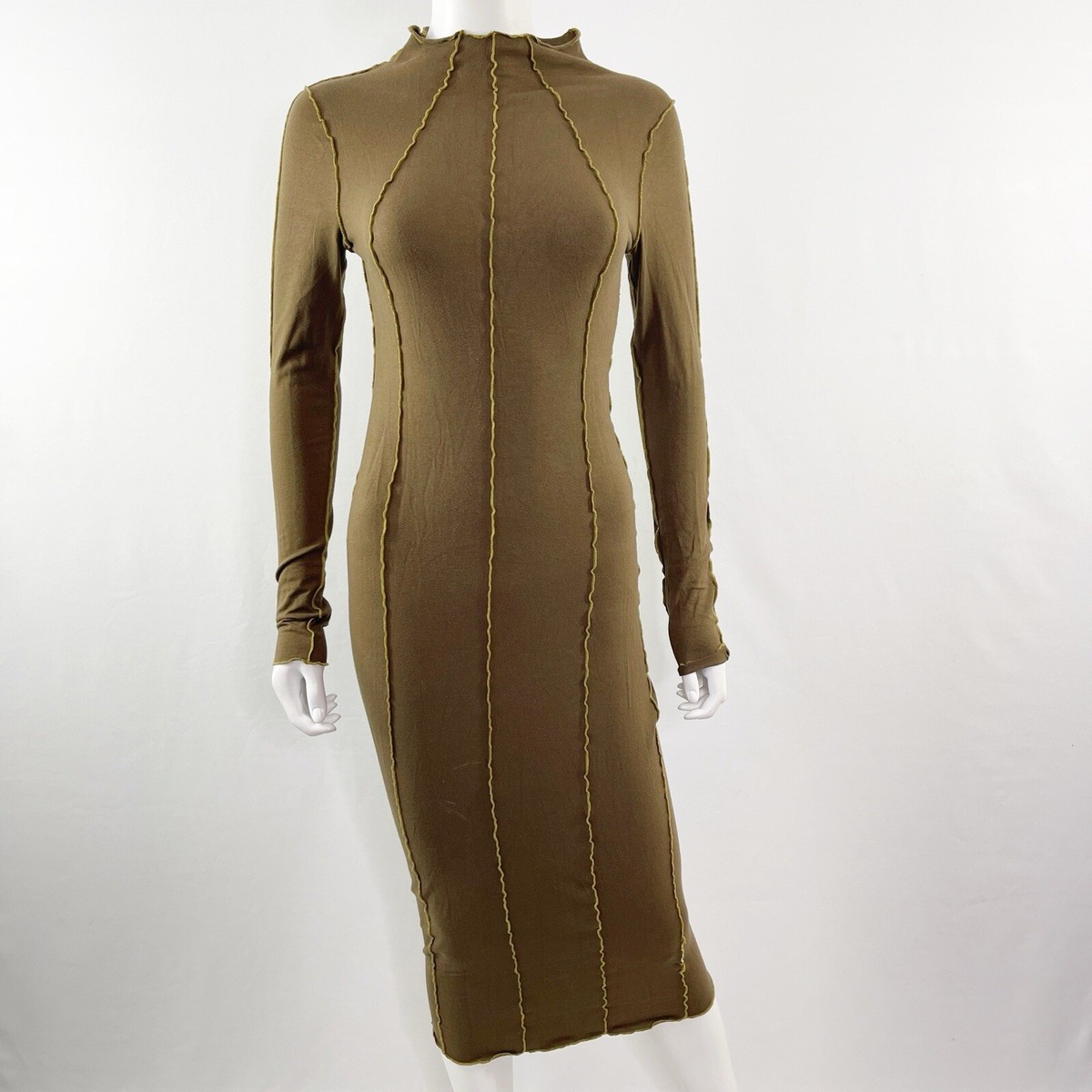 lettuce edge bodycon dress Juniors' SO V-Neck Bodycon Lettuce Edge Dress