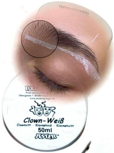 Brow Mapping Paste Water Based EyeBrows Definer Makeup White Contour Paste 50g - Picture 3 of 10