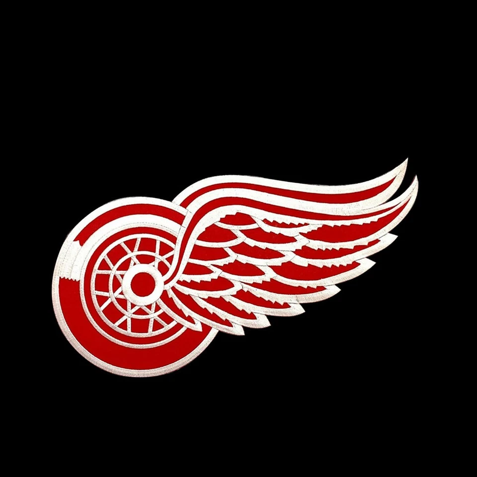 Camiseta deportiva de Steve Yzerman con parche delantero grande logotipo del equipo de los Detroit Reds Wings de la NHL Foto 2 de 2
