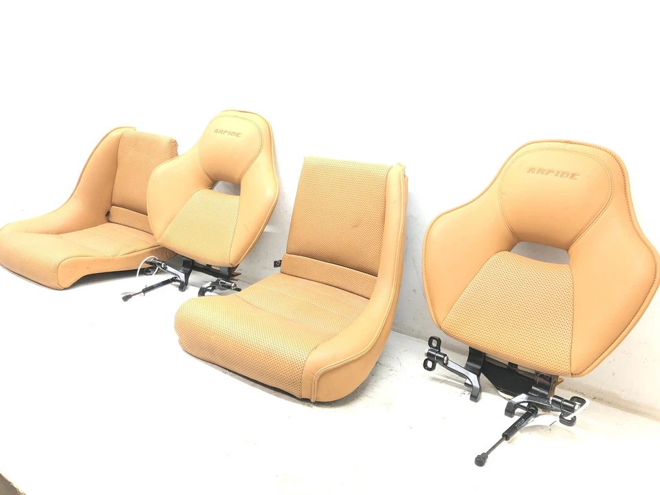 ASTON MARTIN RAPIDE REAR UPPER & LOWER SEAT SET SAHARA TAN *NOTES* Foto 4 de 4