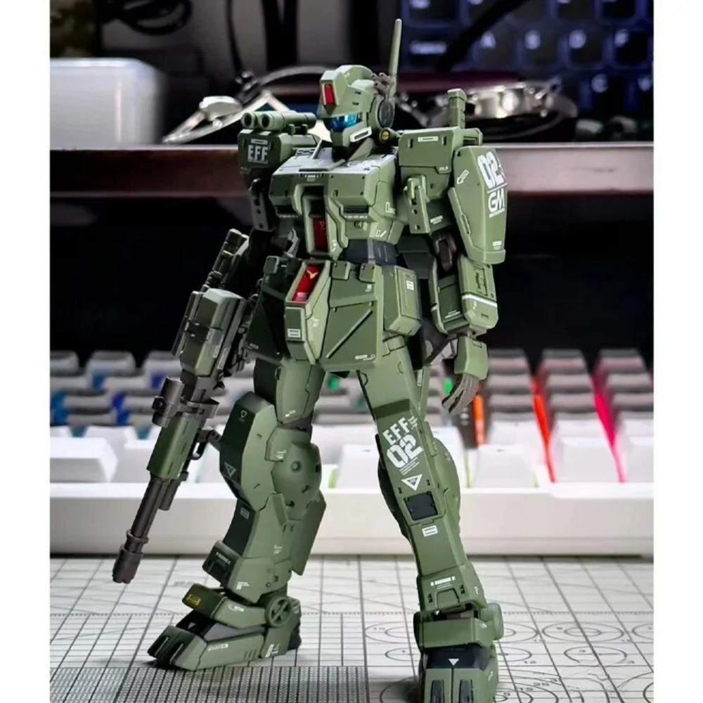 HG 1/144 RGM-79S GM Spartan Assembly Model Kit - Gundam Robot Action Figure
