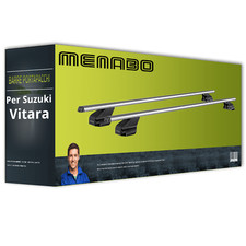Menabo Omega Alu alluminio barre portatutto per Suzuki Vitara 18- articolo nuovo