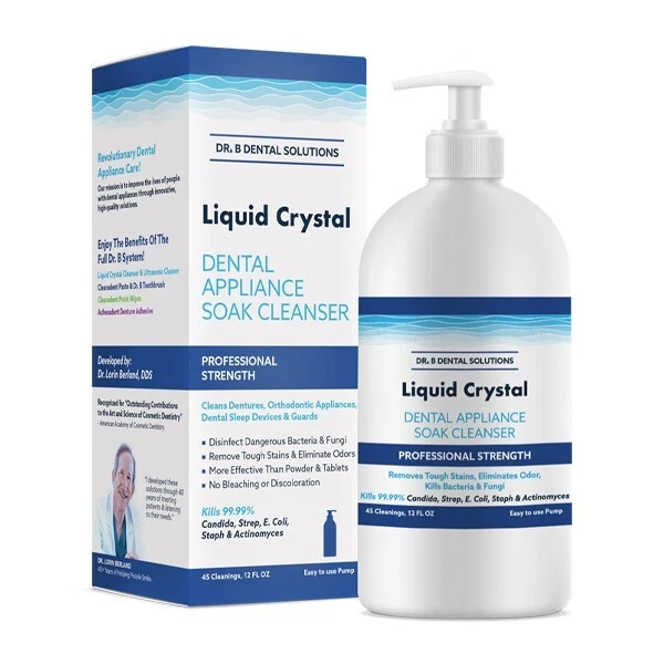 Dr. B Dental Solutions Liquid Crystal Soak Cleanser - Thumbnail 5