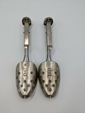 Metal Silvertone Shoe Stretchers