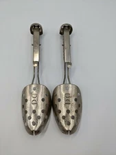 Metal Silvertone Shoe Stretchers