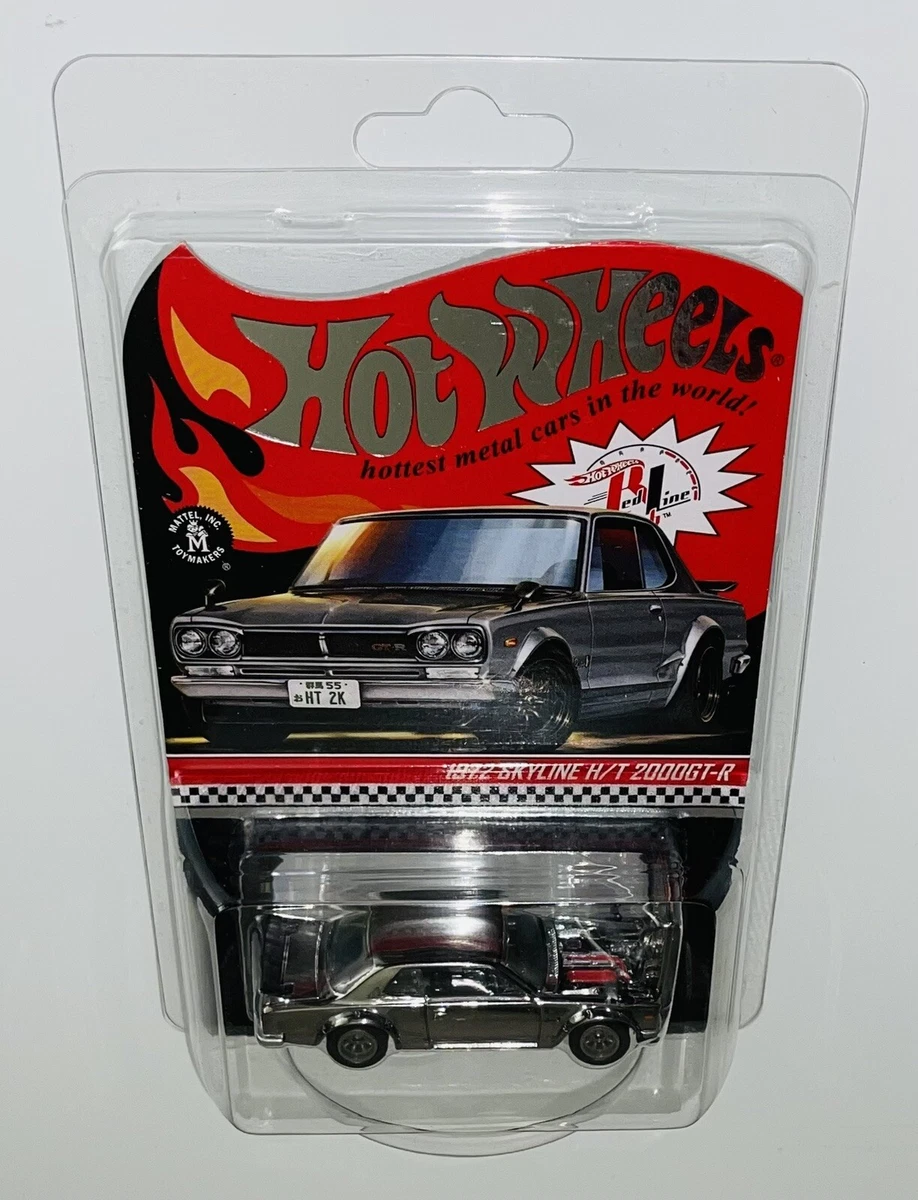 HOT WHEELS RLC RED LINE CLUB 1972 NISSAN SKYLINE HT 2000GT-R 