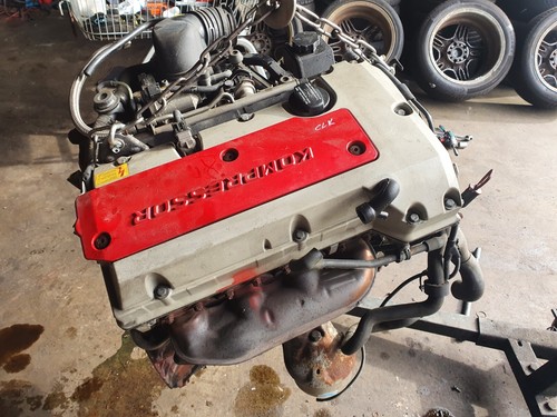 MERCEDES CLK W208 SLK R170 2.0 2.3 PETROL KOMPRESSOR ENGINE BARE - Picture 6 of 10