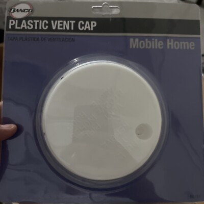 Danco 88181 Plastic Mobile Home Plumbing Vent Cap, White