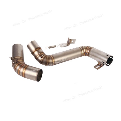 Exhaust Muffler System Middle Link Pipe Modified Slip For Duke 200 390 2012-2016 - Picture 11 of 12