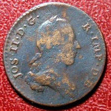 Pays-Bas Autrichien Liard Joseph II 1789 Bruxelles pièce