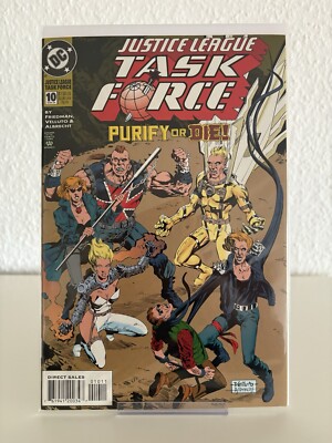 Justice League Task Force #10 DC Comics US Heft bagged and Boarded
