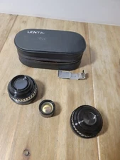 3 LENTAR Lens 100/150 wide-angle 100/150 telephoto and a Tele-wide finder