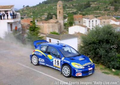 decal neuve 1/24 Peugeot 206 wrc 2001 Simon  JJ Gauloises rally Catalunya Kronos