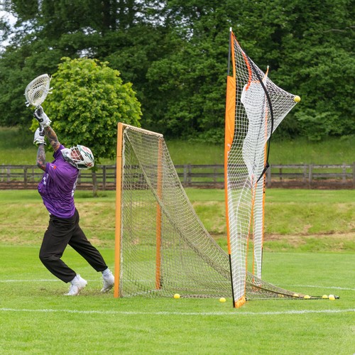 FORZA Lacrosse Pop-Up Halo Backstop Net – Transportable Backstop Netting - Picture 4 of 10