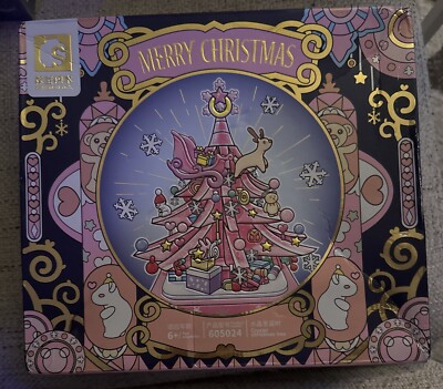 Sembo 605024 Crystal Christmas Tree brand new & unopened box but seal removed!