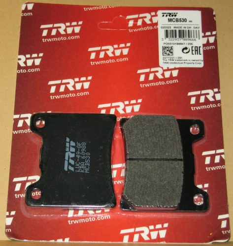 TRW MCB18 Kit Pastiglie Freno In Ceramica Per Norton Commando 1973-1977 – Massima Sicurezza E Durata - 4