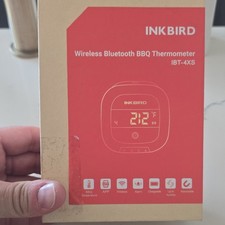 Inkbird IBT-4XS Wireless Bluetooth Digital Meat Thermometer, Rechargeable Alarm