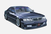 Neu Aoshima 1/24 The Tuned Car Nissan Anquercion Y33 Cima '96 Model Kit