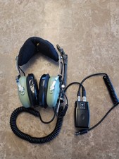 DAVID CLARK H10-76XL Aviation Headset Noise Canceling & XL-9V Dual