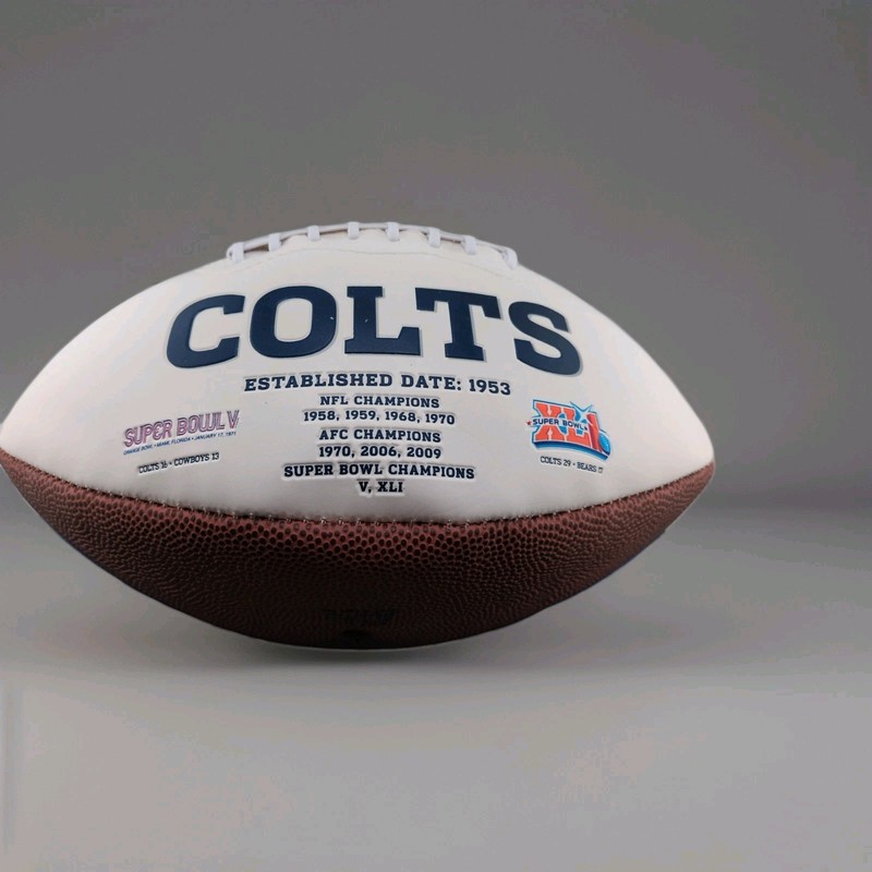 ANDREW LUCK SIGNED AUTOGRAPHED NFL COLTS FOOTBALL COA With Case Certificate 