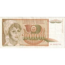 [#1242048] Yugoslavia, 1,000,000 Dinara, AU