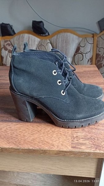 Women Tommy Hilfiger Ankle Boots Black Leather 38