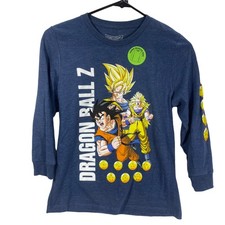 Dragon Ball Z Long Sleeve Shirt Boys Small NWT