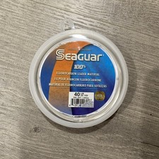 Seaguar Fluorocarbon Leader Fishing Line 25 Yards 40 Lb. Test
